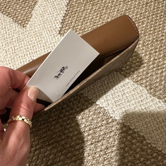 Coach envelope signature C long wallet - Picture 3 of 7